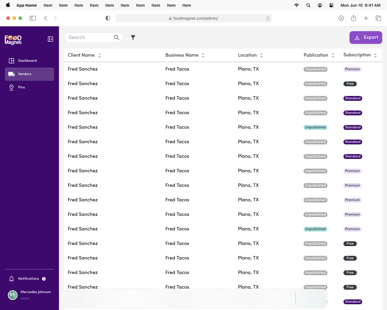 Admin Suite screenshot 2