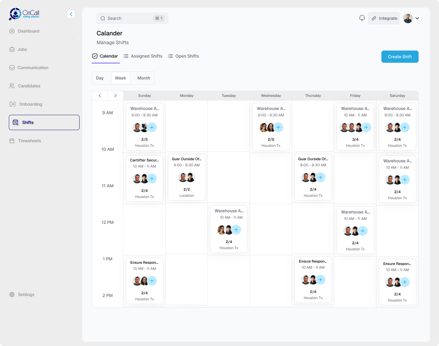 Admin Portal screenshot 1