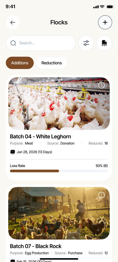 Flock management