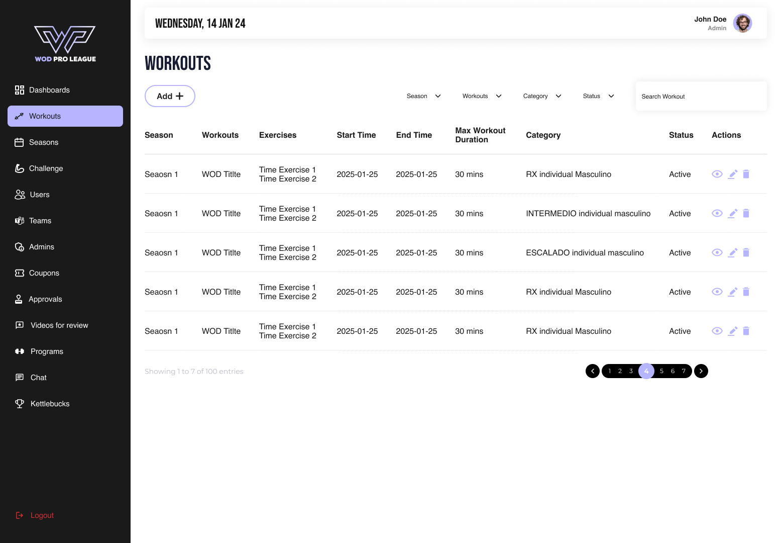 Organizer Console screenshot 2