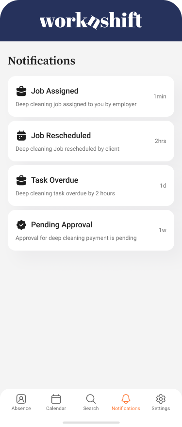 Real-time notifications & alerts